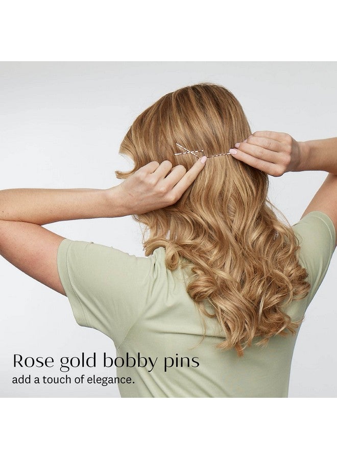 T3 Clip Kit With 4 Alligator Clips And 30 Rose Gold Bobby Pins | Section Hair For Easier Blow Drying And Styling For All Hair Lenths - Image 2