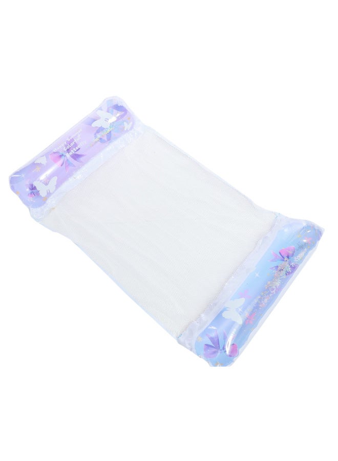 Internet Celebrity Inflatable Bed Adult Floating Water Bed Dreamy Mermaid Lounge Chair Thickened Swimming Ring Net Bed Floating Bed