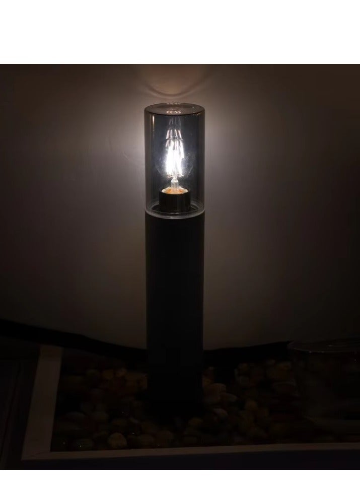 Bestar New Design LED Garden Bollard Light – IP54 Waterproof Outdoor Landscape Lawn Lamp, Black, AC 85-265V - Image 4