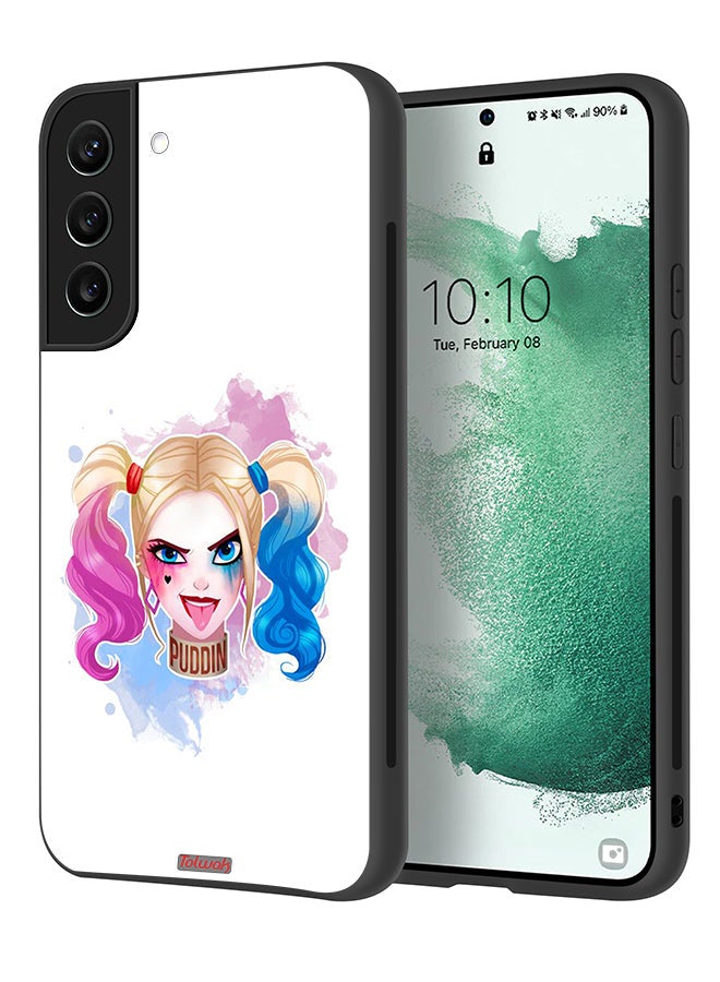 Tolwak Samsung Galaxy S22 5G Protective Case Cover Harley Quinn Art - Image 1