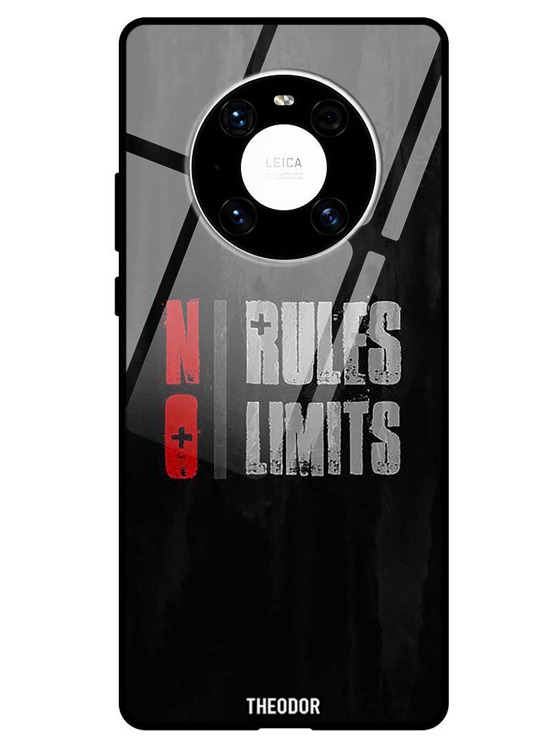 Theodor Protective Tempered Glass Case Cover HUAWEI MATE 40 5G  No Rules - Image 1
