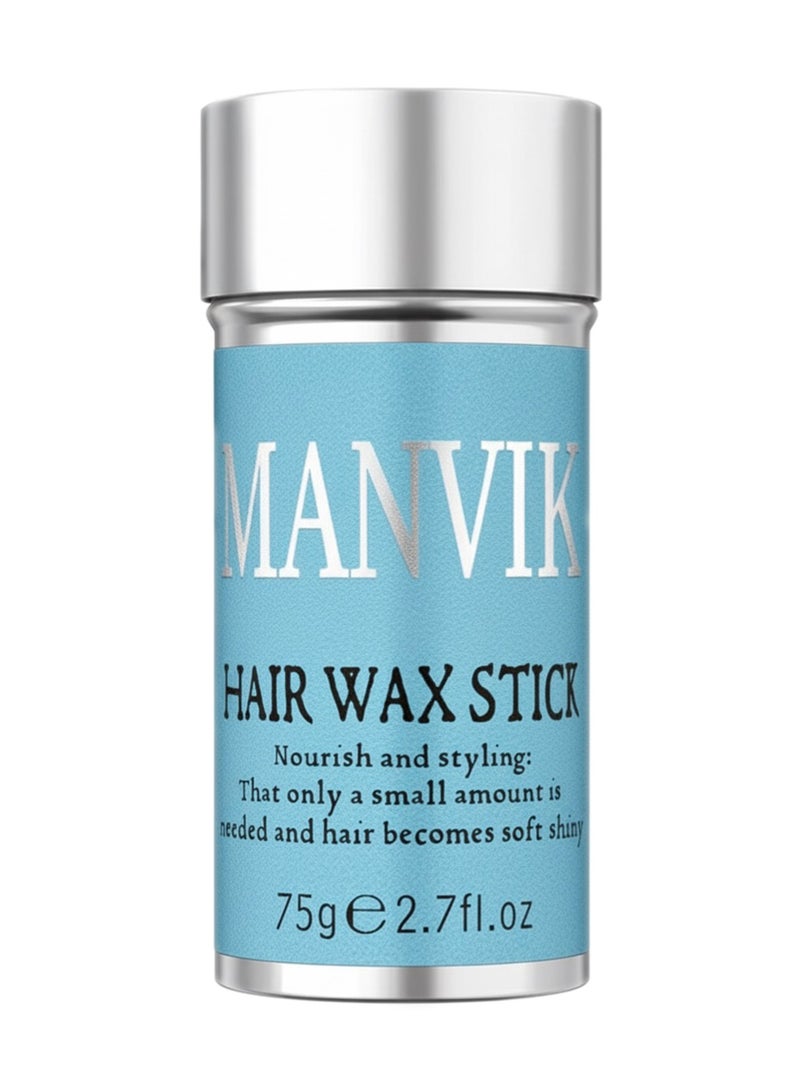 مانفيك عصا شمع الشعر مانوفيك 75 جرام (2.7 أوقية) – تثبيت قوي، مقاوم للتجعد، شمع تصفيف ناعم لجميع أنواع الشعر - Image 1