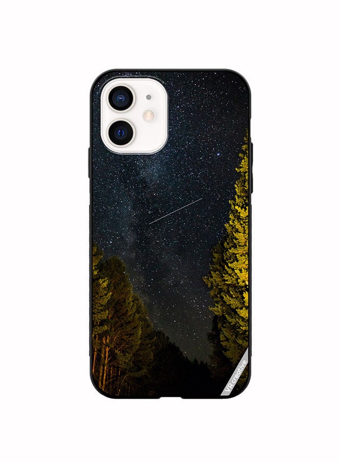 VR CREATIVE Protective Case Cover For Apple iPhone 12 mini Blending Lights Design Multicolour - Image 1