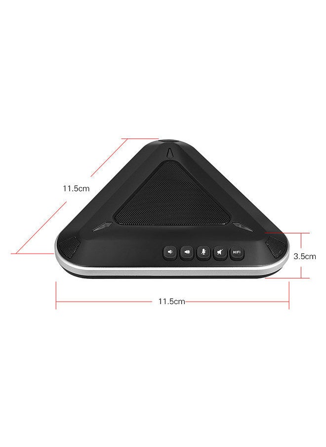 Generic - MST-A1S USB Video Conference Microphone Speakerphone 360° Audio Pickup Support Skype MSN QQ for Computer Mobile Phone - Image 1