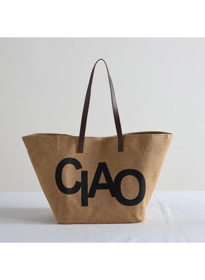 Home Box Tu Voz Ciao Tote Bag 60 x 32 x 15 cm