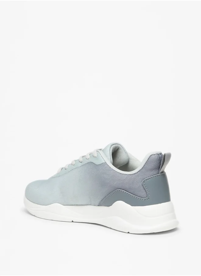 شو اكسبرس Women's Textured Lace-Up Sports Shoes