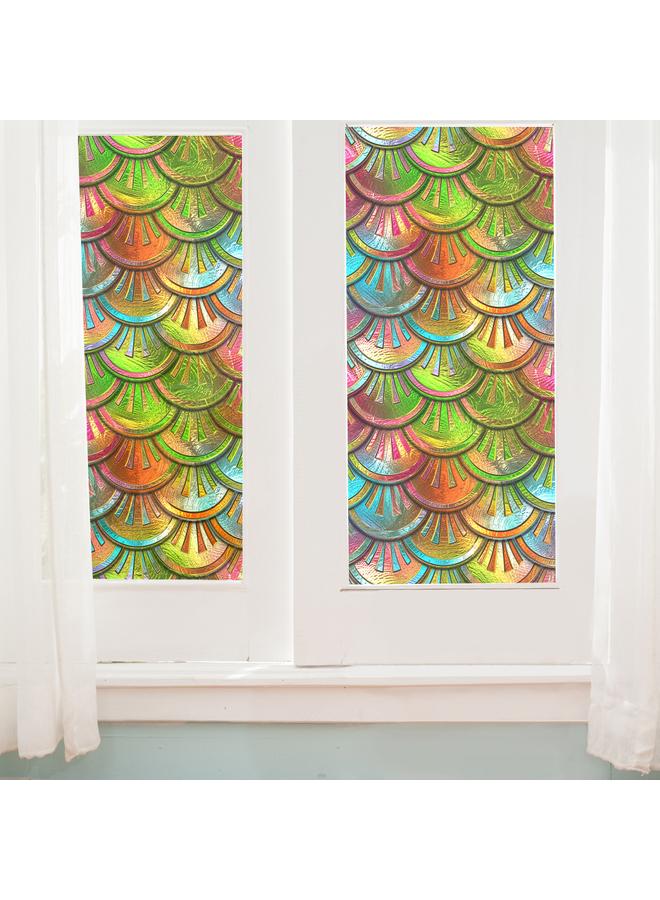 Bluejw Factory Wholesale No Glue Painted Cellophane Electrostatic No Residue Window Paper Custom Size Bathroom Window Shading Film - Image 5