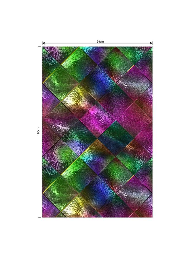 Bluejw Factory Wholesale No Glue Painted Cellophane Electrostatic No Residue Window Paper Custom Size Bathroom Window Shading Film - Image 1