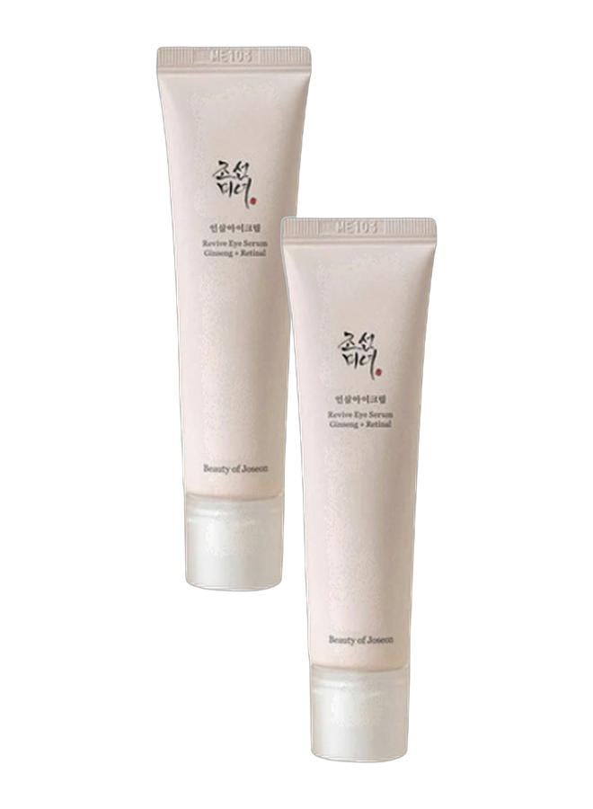 Beauty of Joseon عبوة من 2 سيروم للعينين ريفيف مع ريتينال نياسيناميد ببتيد لتصحيح انتفاخات العينين والخطوط الدقيقة والهالات السوداء والتجاعيد 30 مل - Image 1