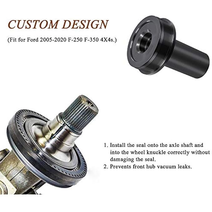 ريحني أداة تركيب مفتاح زيت تفريغ مفصل العجلة Yoursme 6697 مناسبة لأدوات محور فورد 2005 إلى الحالية F250 F350 - Image 5