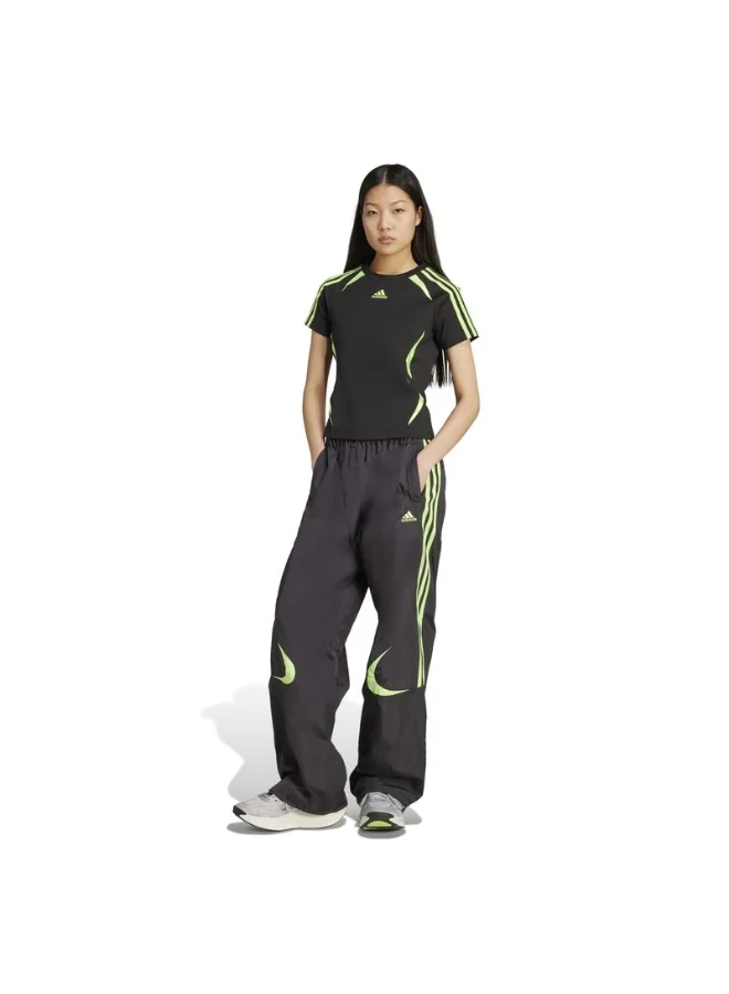 Adidas Adidas Teamgeist Tee Black T-Shirt (Short Sleeve) T-Shirts For Women
