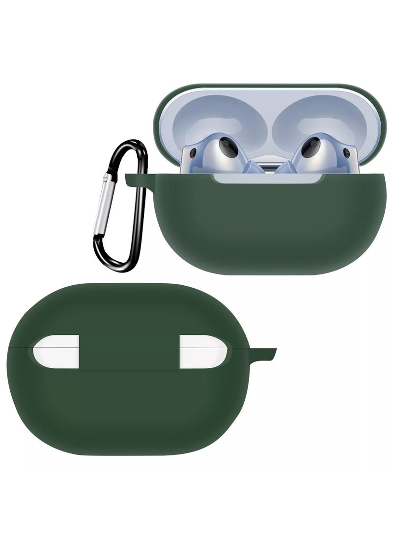 Generic Earphone Protective Case Suitable For Huawei Freebuds Pro 2 Cover Shockproof Shell Washable Silicone Housing Anti Dust Sleeve Frame (Green)  - Image 1
