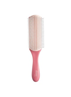 Pro Nylon Pin 9 Row Styling Brush For Detangling, Separating, Shaping, And Defining Wet Or Curly Hair, Heat-Resistant, Anti-Static, Pink - pzsku/ZF53C8808A1F8C0A75F2DZ/45/_/1734183100/69479be0-9bb6-4b09-b71a-5b49e33845aa