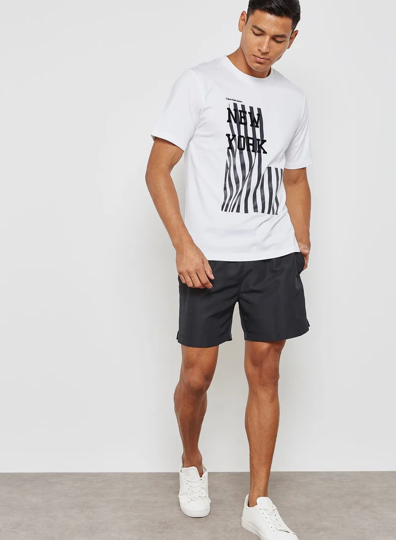 Calvin Klein Jeans New York Flag Design T-Shirt