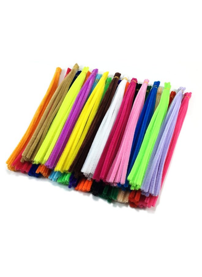 HoneyToys 240Pcs 24 Colors Creative Pipe Cleaners Chenille Stem 12 Inches X 6 Mmpipe Cleaners For Arts And Crafts  - Image 2
