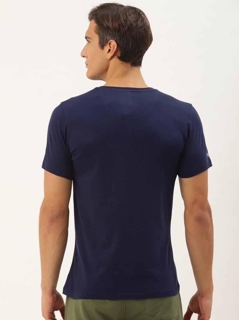amswan PREMIUM COTTON HALF SLEEVE HENLEY T-SHIRTS - Image 4