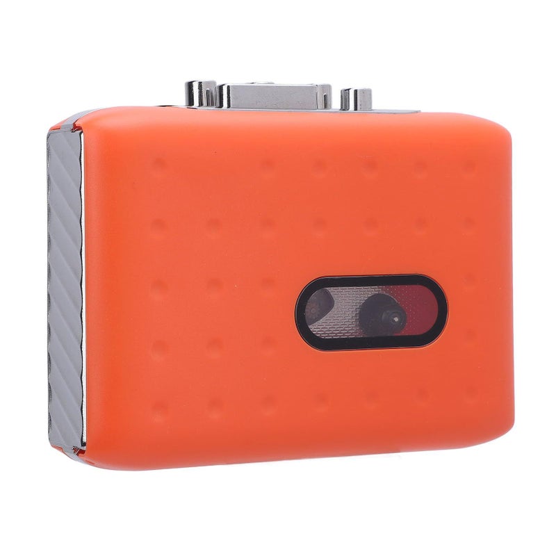 مسجل مشغل كاسيت محول محمول من USB C إلى MP3 مع ميكروفون مدمج وسماعة رأس - Image 4