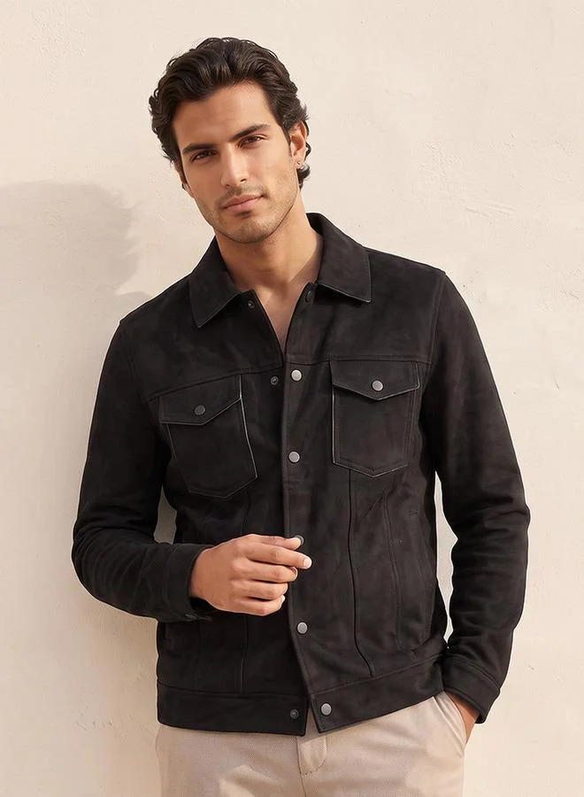 سبلاش فيڤ Smart Shacket with Flap Pockets