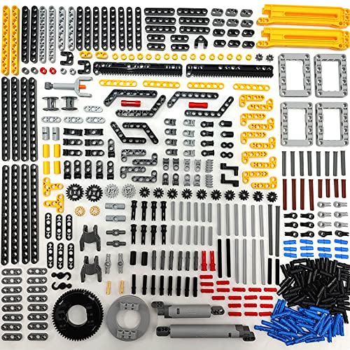 ZHX Technical Parts Beams Axles Connectors Bricks Sets 457 Pieces Chassis Frame Liftarm Push Rods for Technic Car MOC Building Block Toys - Image 1