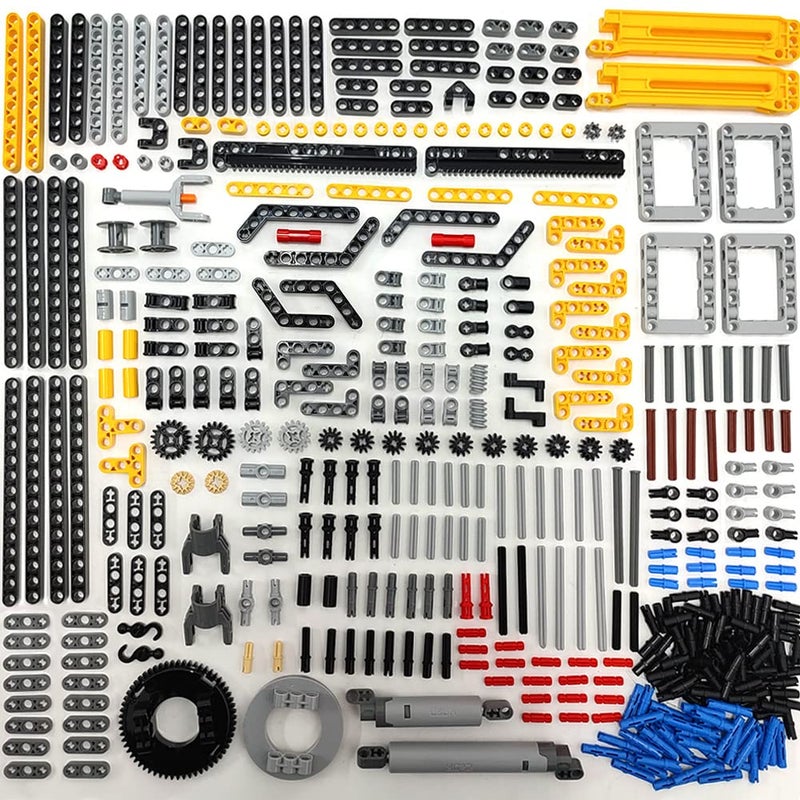 ZHX Technical Parts Beams Axles Connectors Bricks Sets 457 Pieces Chassis Frame Liftarm Push Rods for Technic Car MOC Building Block Toys - Image 3