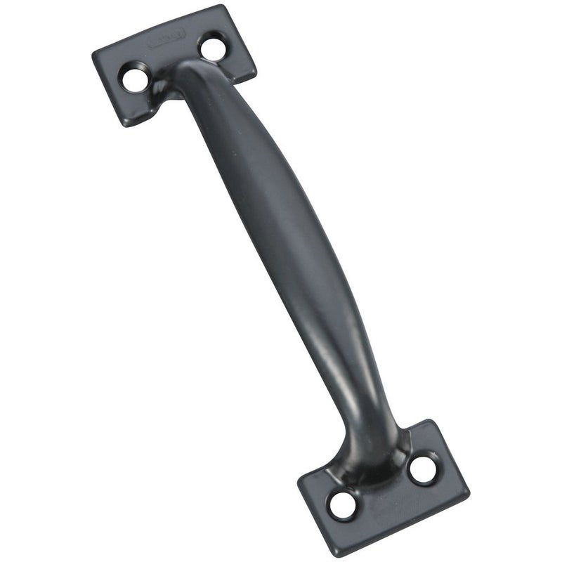 National Hardware V171 6-1/2 Inch Pulls In Black Pack Of 1 Galvanized - N116-699 - Image 1
