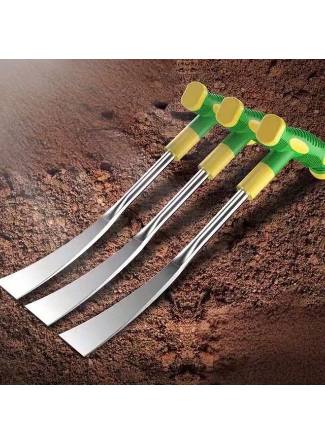3-Pack Heavy Duty Garden Shovel Set Stainless Steel Outdoor Digging Weeding Transplanting - Image 5