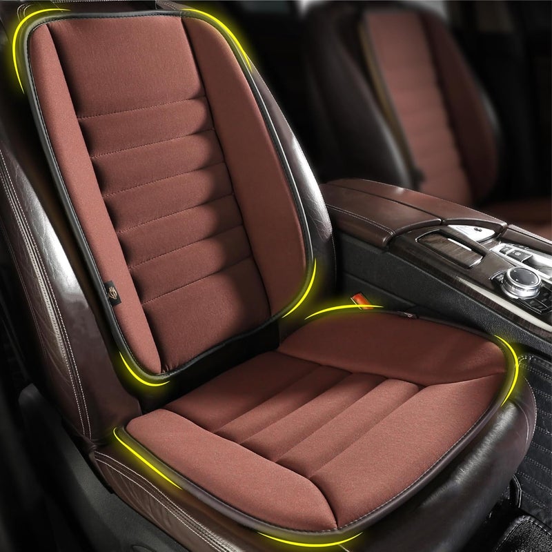 kingphenix Car Seat Cushion with Back Support Pillow - Image 1