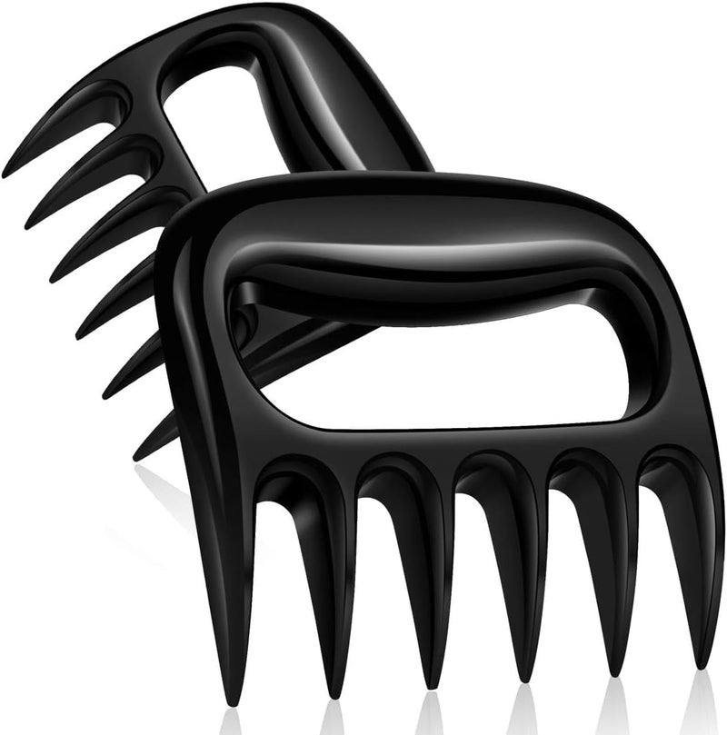 Clovis Meat Claws 2 Pack, Shredding Meat Bear Claws, Meat Shredder Tool Bear Claws Chicken Shredder Smoker Grill Accessories for Turkey, Christmas Stocking Stuffers BBQ Gifts for Men (Set of 2) - Image 1