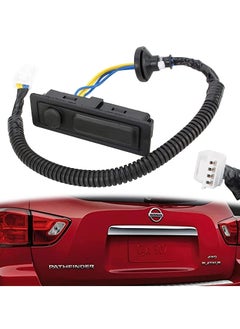 Rear Liftgate Trunk Open Release Switch - Compatible with Nissan Pathfinder 2014-2019 - Replacement Tailgate Lid Switch 25380-3JA0A - High-Quality and Reliable