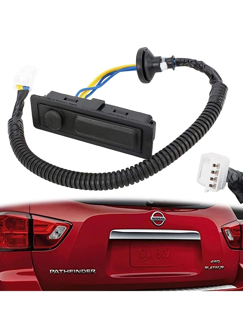 Generic - Rear Liftgate Trunk Open Release Switch - Compatible with Nissan Pathfinder 2014-2019 - Replacement Tailgate Lid Switch 25380-3JA0A - High-Quality and Reliable - Image 1