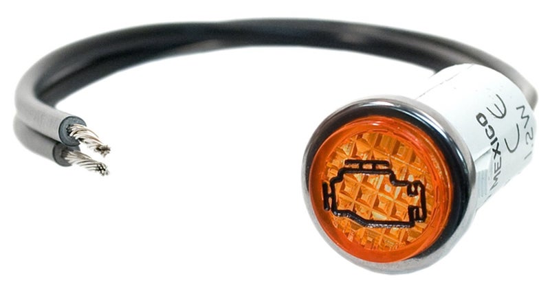 Painless Performance 80207 Check Engine Light, Amber, 1/2" - Image 4