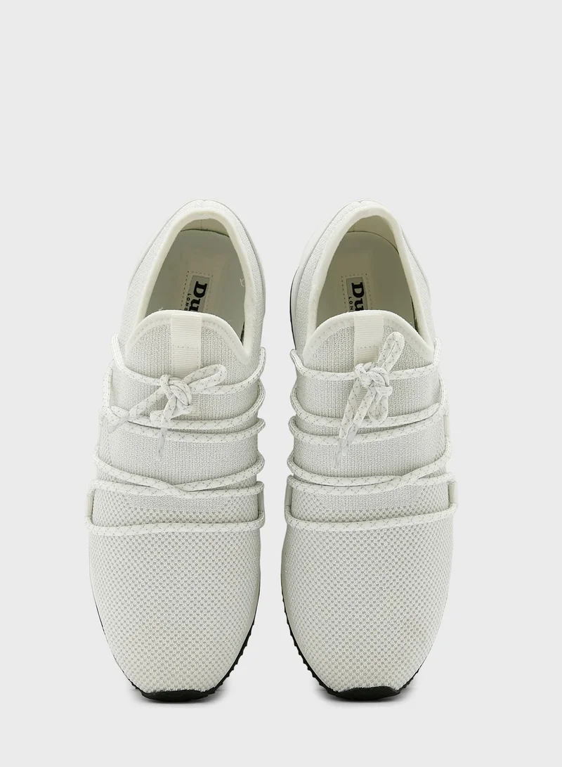 Dune LONDON Elisse Lace Up Slip Ons