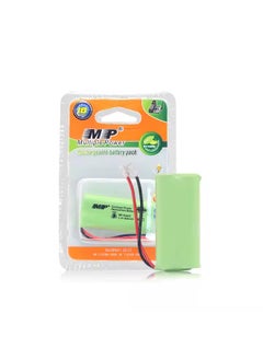 MP AAAX2 2.4V 800mAh Ni-MH Rechargeable Battery – Replacement Battery Pack for Cordless Phones, Toys, and Small Electronics  - Image 1