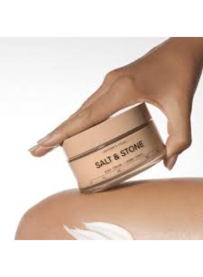 SALT & STONE Body Cream Saffron & Cedar 200ml - Image 4