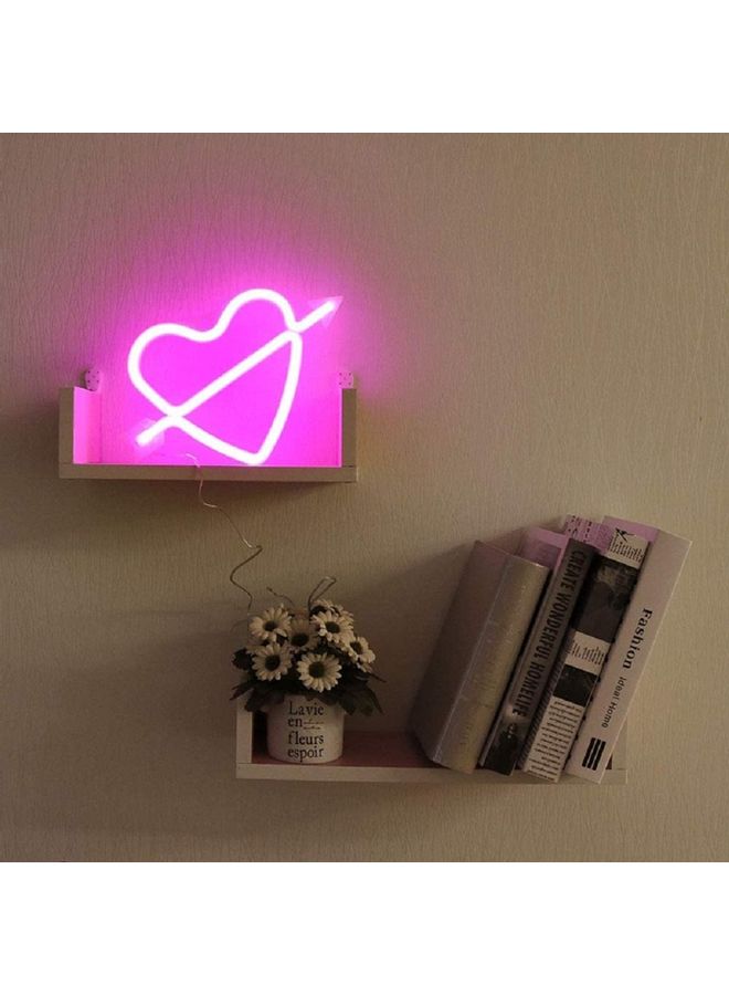 Cupid's Bow Shape LED Light Pink  - Image 3