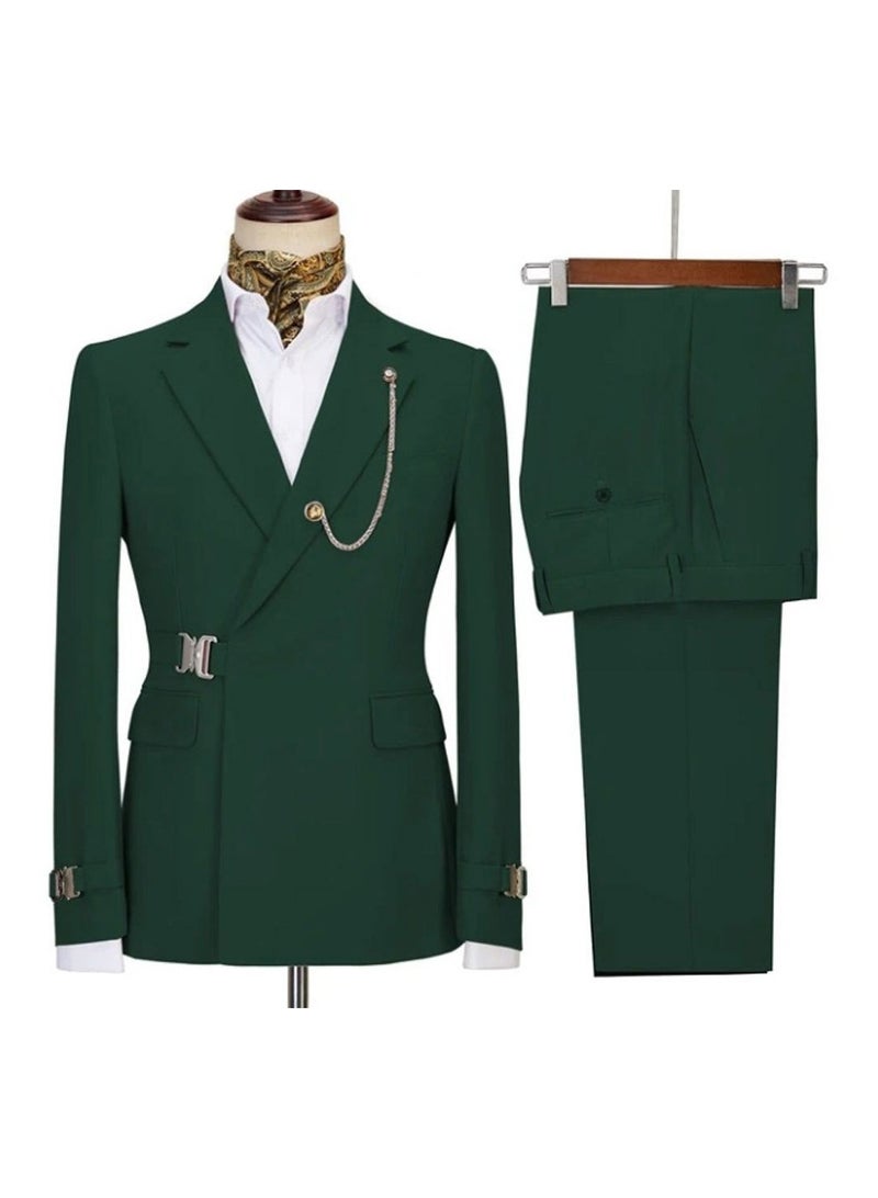 Shougu Business Casual Suit Men's Two-piece Set - Image 1