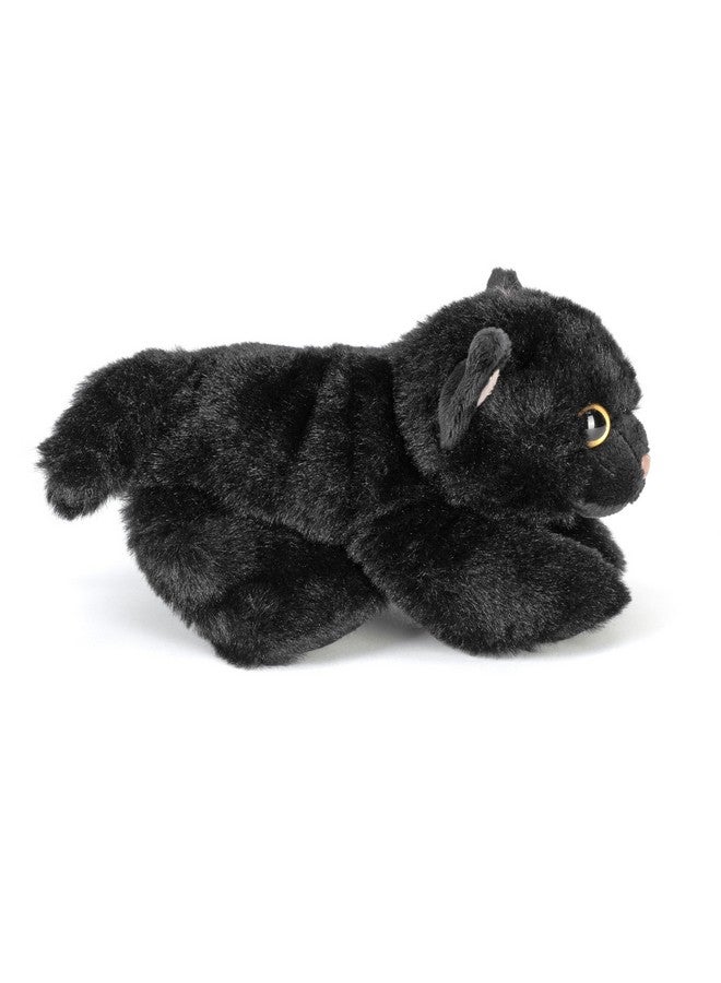 Wild Republic Black Cat Plush, Stuffed Animal, Plush Toy, Gifts for Kids, Hug’Ems 7" - Image 2