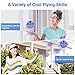 Ciniffo Flying Orb Ball Toy 2025 Light Up Hand Controlled Boomerang Spinner Mini Drone Toy Hover Cosmic Globe Ball Cool Christmas Birthday Gift for Boys Girls Teens Ages 6 Blue - Image 3