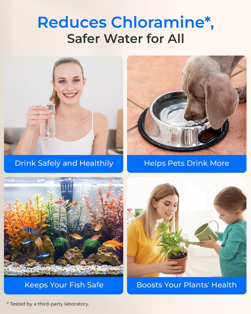 Waterdrop TSB-CM Under Sink Water Filter System Reduce Chloramine, Chlorine for CA, FL and Washington, D.C., Under Sink Water Filtration System with Brushed Nickel Faucet,NSF/ANSI 42 Certified Element - Image 4