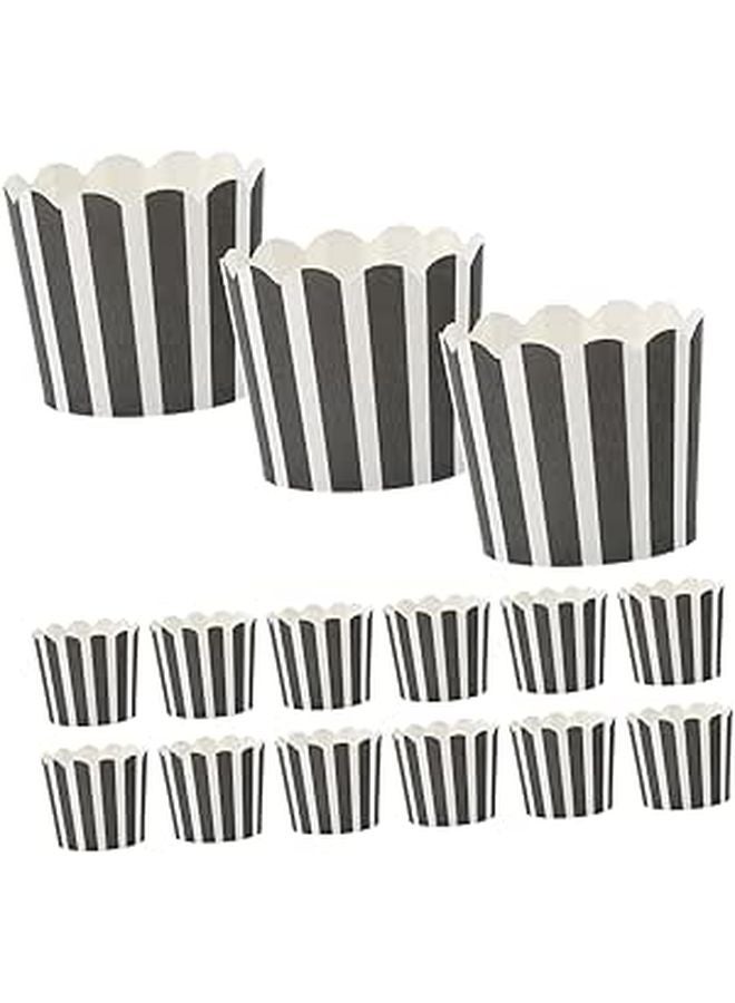High Temperature Resistant Mini Cupcake Baking Cups 50Pcs Greaseproof Non Deformable Paper Muffin Liners - Image 1