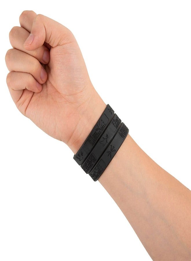 Sainstone The 2nd Amendment 1791 Patriotic Inspirational Silicone Bracelets, Rubber Wristbands Gifts for Patriots, Men, Women, Marine Corps, Army and Sport Fans (Black) - Image 5