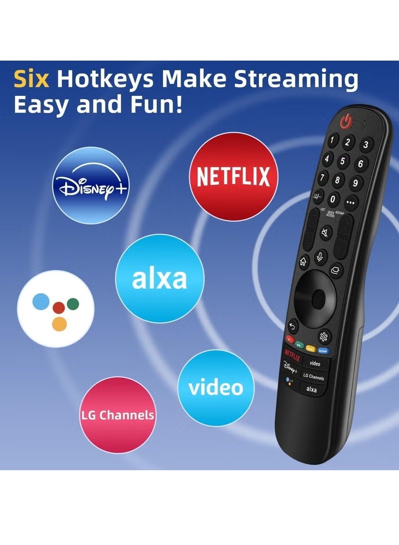 Universal LG TV Magic Remote Replacement for 2019–2024 Smart TVs - Image 3