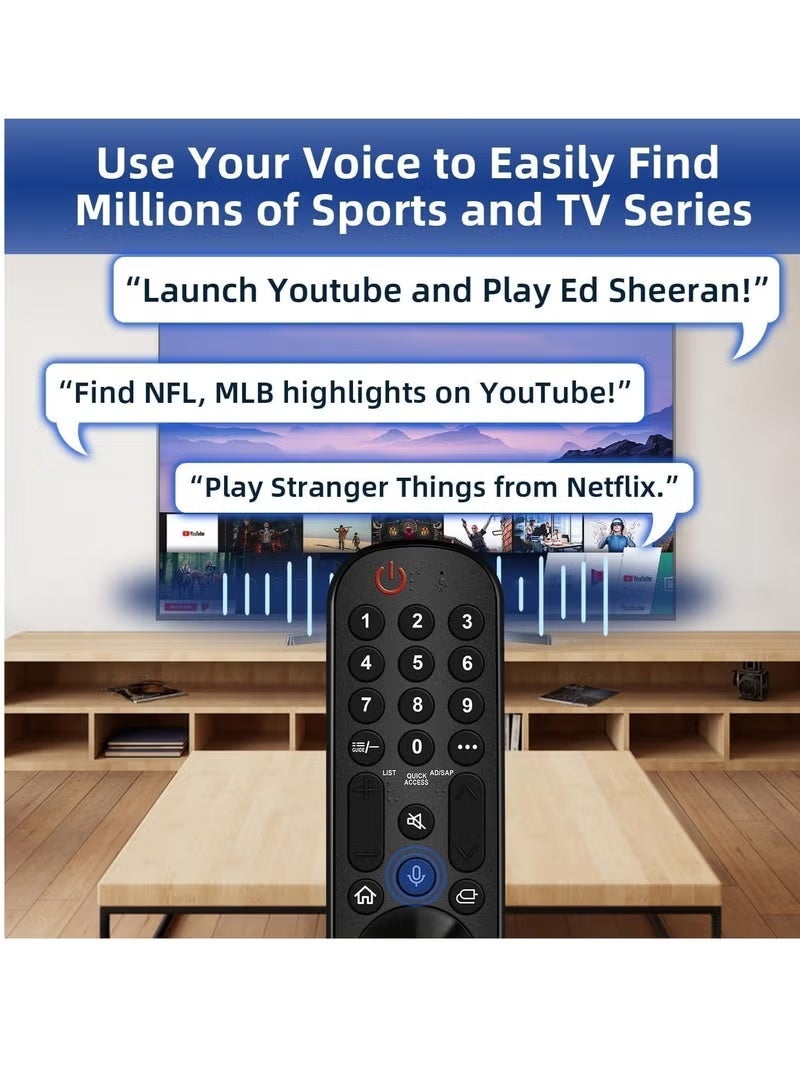 Universal LG TV Magic Remote Replacement for 2019–2024 Smart TVs - Image 4