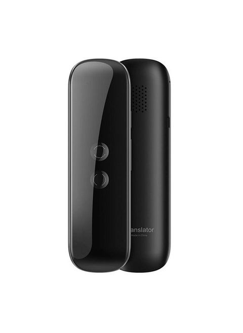 Smart Instant Language Translator Device - Electronic Language Translator Device, Voice Photo Translation, Classic Language Translator Device, Instant Language Voice Translator Device (Black)