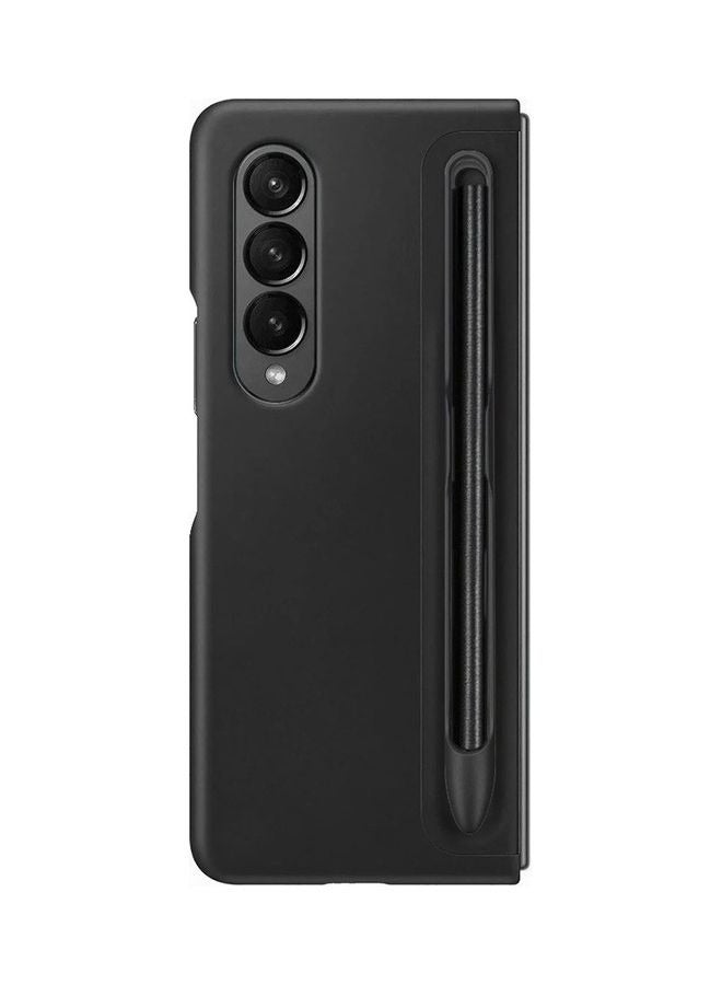 CATANES حافظة سامسونج جالاكسي Z فولد 4 مع قلم باللون الأسود - Image 4