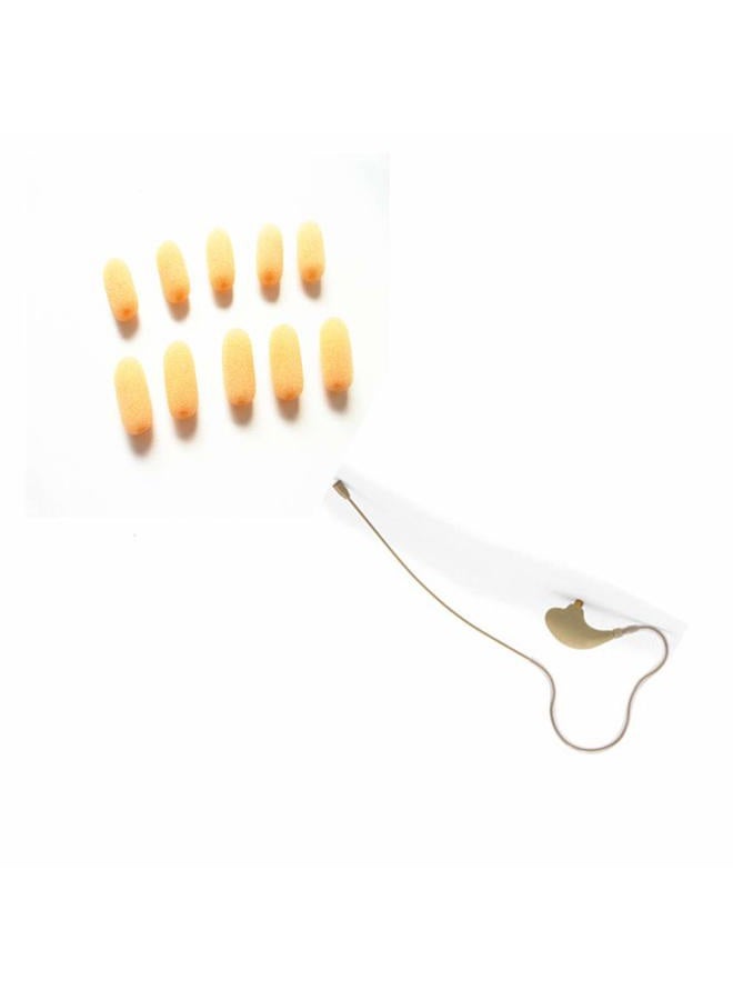 LINHUIPAD 15 Pack Mini Lavalier (Tiny!) Foam Cover Windscreen for Countryman E6 and Other Headset Lapel Microphones (Tiny) - Image 1