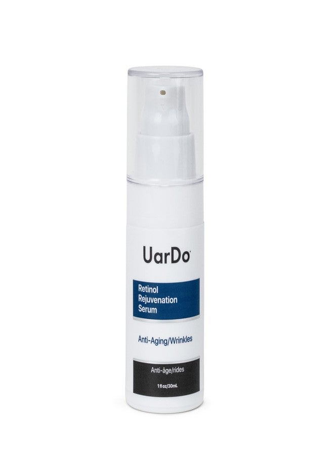 Uardo Retinol Rejuvenation Serum 1 Fl Oz/ 30 ml - usn102 | Smooth Lines & Wrinkles | With Hyaluronic Acid | Moisturizing for the Skin | For Face & Neck | For Women and Men - Image 1