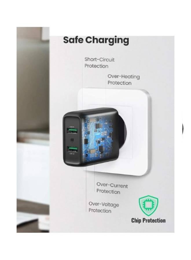 UGREEN 36W Quick Charge 3.0 USB-A 2-Ports - Image 2
