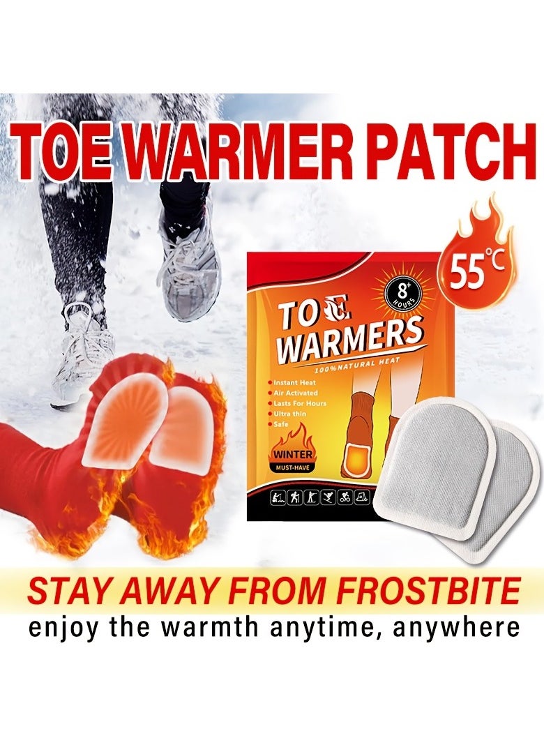 Generic 10 Hand Warmers 10 Foot Warmers Combo Pack - Instant portable warmth for winter, outdoors and travelling in the UAE.  - Image 2