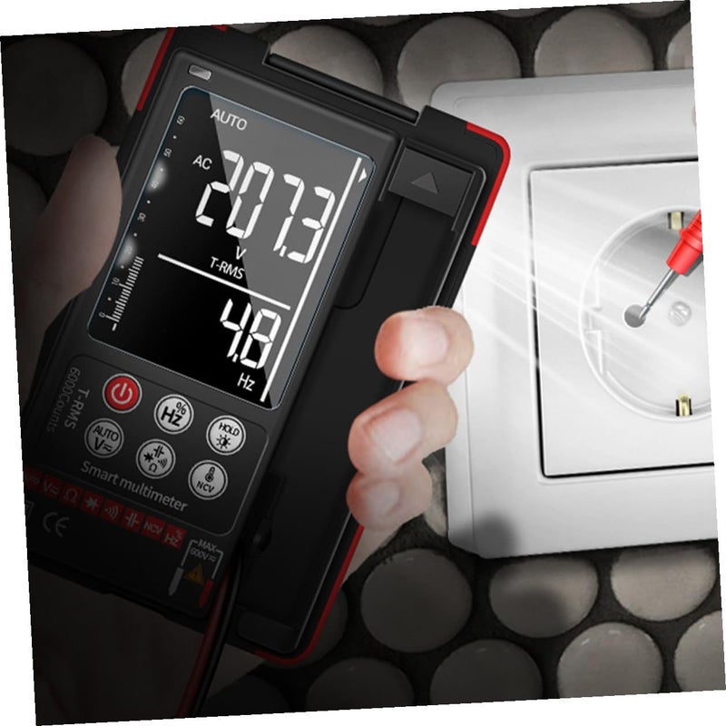 Digital Multimeter Q60 Portable Electrical Tester NCV Auto Ranging True RMS - Image 5